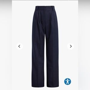 Favorite Daughter Everyone’s Favorite Trouser in Navy Pinstripe
